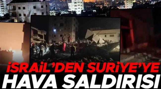 Son dakika haberleri: İsrail-Hamas savaşında son durum... Ortadoğu'da tansiyon zirvede: İsrail'den Suriye'ye hava saldırısı! İlk görüntüler geldi