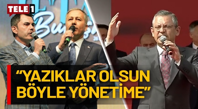 Özgür Özel'den Kurum için sahaya inen 17 bakana: Yazıklar olsun böyle devlet yönetimine 