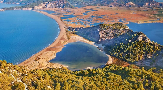 İztuzu Plajı kara bölümü ve Sarıgerme Plajı Ortaca Belediyesi'nde