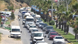 Bayramda Muğla'ya tatilci akını