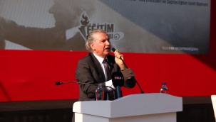 Köy Enstitüleri ve Çağdaş Eğitim Vakfı Başkanı Erdal Atıcı: “Eğitim maarif, öğretmen muallim oldu”