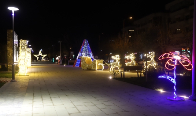 Büyükşehir’in Süslemeleriyle Muğla Işıl Işıl