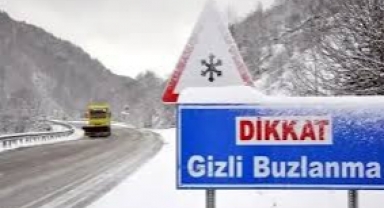 Fethiye'de Gizli Buzlanma ve Don Uyarısı