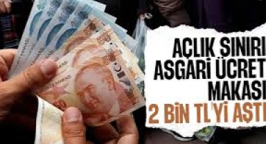 Açlık sınırı asgari ücreti geçti