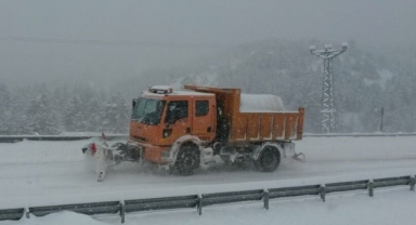Antalya'da kar yağışı başladı