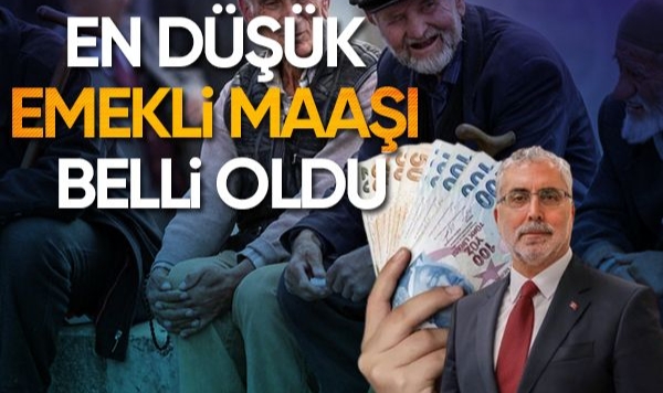 En düşük emekli aylığı 14 bin 469 liraya yükseltildi