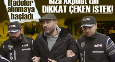 Gözaltına alınan Beşiktaş Belediye Başkanı Rıza Akpolat'tan dikkat çeken istek