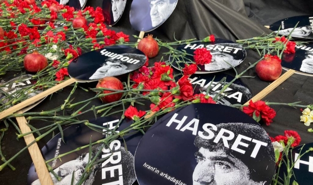 Hrant Dink katledildiği yerde anıldı