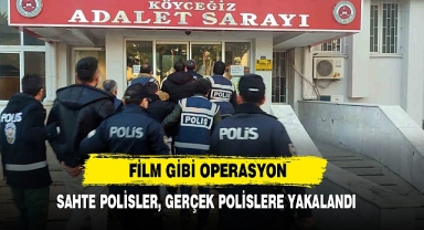 Muğla'da sahte polisler, gerçek polislere yakalandı
