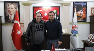 Oyuncu Faruk Sofuoğlu, Başkan Durmuş’u Ziyaret Etti