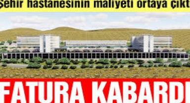 Şehir hastanelerinde fatura belli oldu