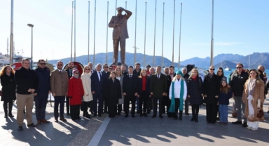 Atatürk'ün Marmaris'e gelişinin 90'ıncı yıl dönümü kutlandı