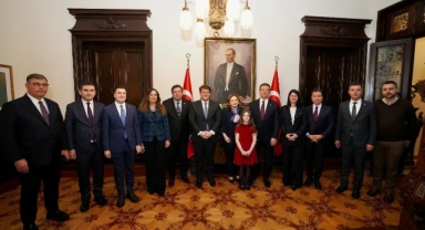 Başkan Aras B40 Zirvesi İçin Sofya’ya Gitti