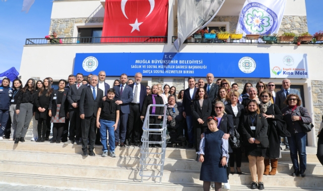 Büyükşehir 6. Kısa Mola Merkezi’ni Datça’da Açtı