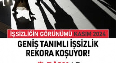 Geniş tanımlı işsizlik pandemi dönemine geri döndü