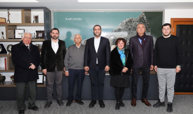 TÜLOV Heyetinden Narlıdere Belediye Başkanı Erman Uzun’a Ziyaret