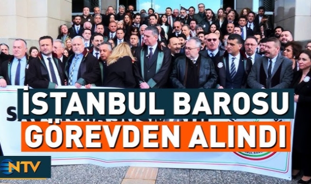 İstanbul Barosu yönetimi görevden alındı