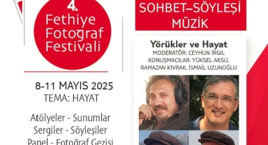 4. Fethiye Fotoğraf Festivali 8-9-10-11 Mayıs 2025 tarihlerinde Fethiye'de gerçekleşecek. 