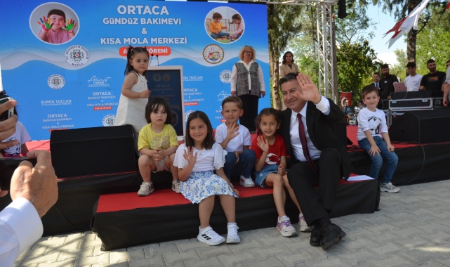 Büyükşehir Gündüz Bakımevi ve Kısa Mola Merkezi Ortaca da Açıldı.