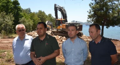 1 Metre taş bile vermediniz 
