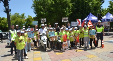 Trafik Haftası'nda Öğrencilere Eğitim 