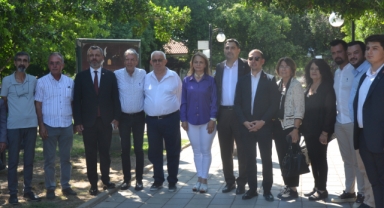 (MUĞLA)CHP Ortaca'da Kurban Bayramı öncesi bayramlaşma töreni