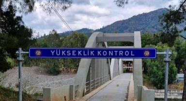 TARİHİ DALAMAN ATATÜRK KÖPRÜSÜ AĞIR VASITA GEÇİŞ ENGELİ YAPILDI