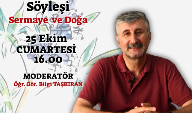 Alper Taş Ortaca da sermaye ve doğa konulu söyleşi