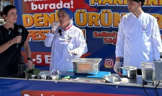Marmaris Deniz Ürünleri Festivali, Taşlıca’da devam ediyor