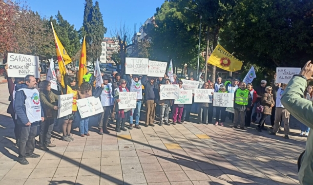 KESK Muğla ve ilçelerinde İş Bırakma Eylemi 