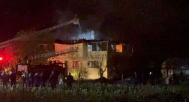 Ortaca’da ev yangını korkuttu. 