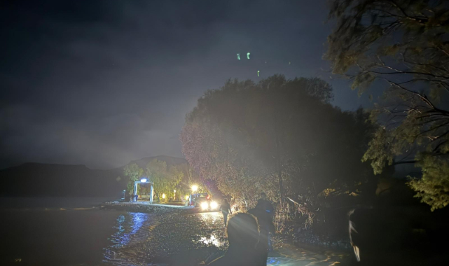 Sele Kapılan Bir kişinin ara çalışmaları devam ediyor.