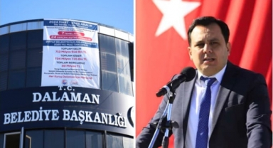 Dalaman Belediyesi’nin mali tablosu binaya asıldı: Borç 30 milyon TL 