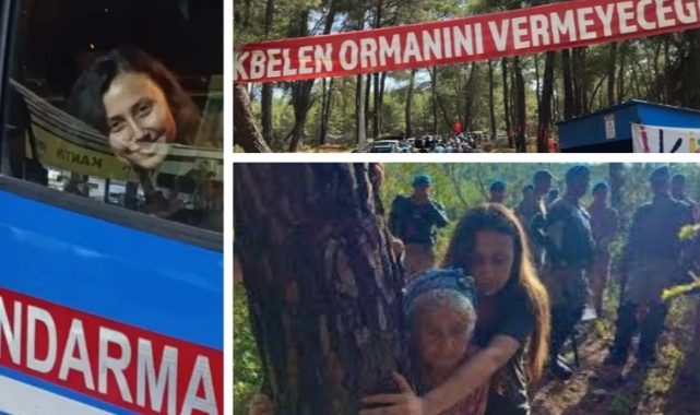 Akbelen'de kamulaştırmaları protesto eden İkizköylü Esra Işık tutuklandı 