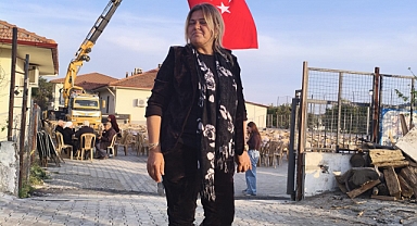 Bayan muhtardan mahalleliye iftar sofrası 