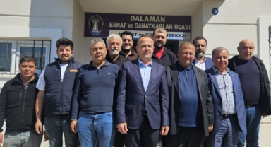 DALAMAN İŞ ADAMLARINDAN ESNAF ODASI ZİYARETİ