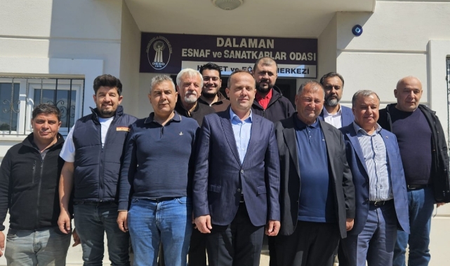 DALAMAN İŞ ADAMLARINDAN ESNAF ODASI ZİYARETİ