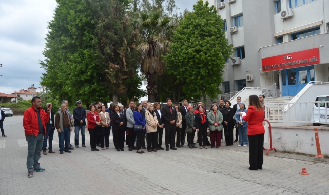 Ortaca CHP den 23 nisan basın açıklaması 