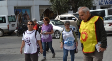 Ortaca’da 1 Mayıs çağrısı yapıldı: 'Savaşa, güvencesizliğe, sömürüye ve yoksulluğa karşı mücadeleyi büyütüyoruz' 