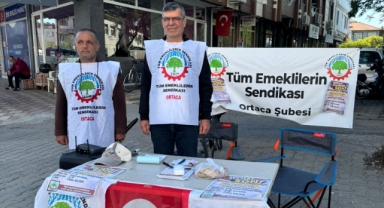 Ortaca'da emekliler Aydın mitingine çağrı yaptı