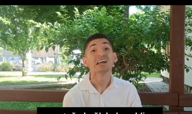 Serebral palsi ile mücadele eden Onur, yaşadıklarını anlattı.