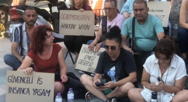 Eylemlerini Sürdüren Öğretmenlere Köyceğiz Hacıbektaştan Destek 
