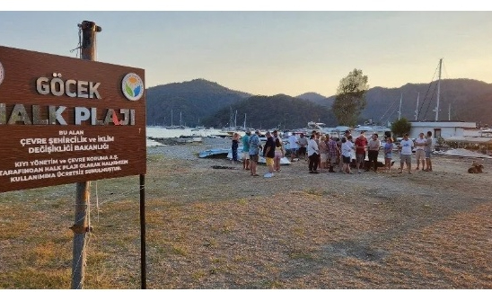 Göcek’te tepkiler sürüyor