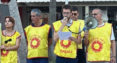 Köyceğiz'deki eğitimcilerden Ankara’da gözaltına alınan meslektaşlarına dayanışma mesajı