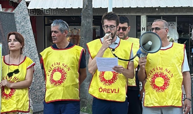 Köyceğiz'deki eğitimcilerden Ankara’da gözaltına alınan meslektaşlarına dayanışma mesajı