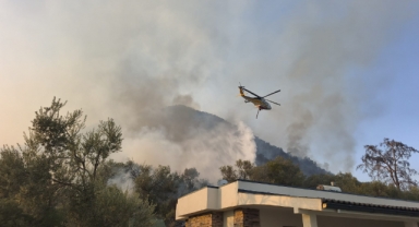 Fethiye'de orman yangını: İnlice’de bazı evler alevlere teslim oldu, tahliye çalışmaları sürüyor 