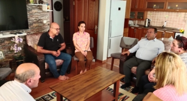 İYİ Parti Muğla’dan Ortaca başkan yardımcısı Tolgahan Gürses'e taziye ziyareti