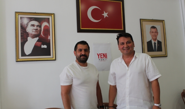 Kars il başkanı Onur Uludaşdemir Ortaca YENİ Parti'ye hayırlı olsuna geldi.