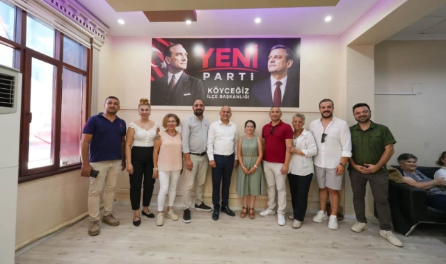 Köyceğiz CHP topluca istifa ederek Yeni Partiye katıldı. 