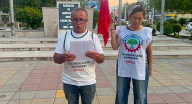  Ortaca Tüm Emeierin Sendikasından maden işçilerine destek açıklaması 